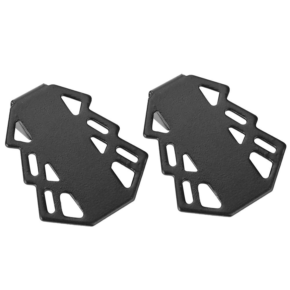 2pcs Mountain Terrain, Iron Rr Pedal Feetpegs Anti bike foot peg   feet rest   slip Foot Rest with 5mm Hole