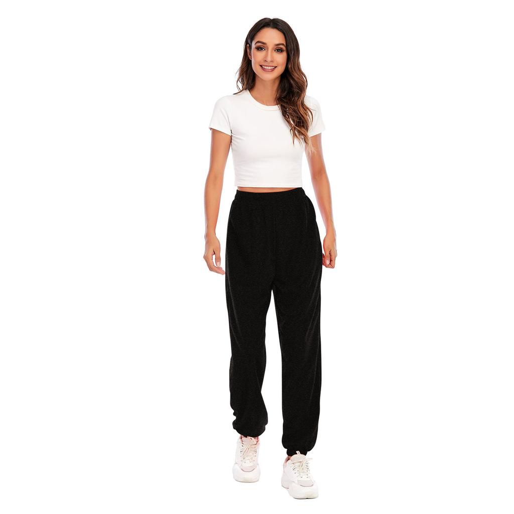 Women Sports Pants Trousers Jogging Sweatpants Jogger Pants