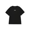T Shirts Men's Black Crew Neck Moderate HN0976