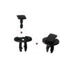 20pcs for Peugeot Citroen Black Plastic Interior Clip Auto Fastener Car Push Type Rivet Retainer Bumper Fender Fixed Clamp