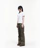 AAKAM Flare Ripstop Cargo Pants (Khaki)