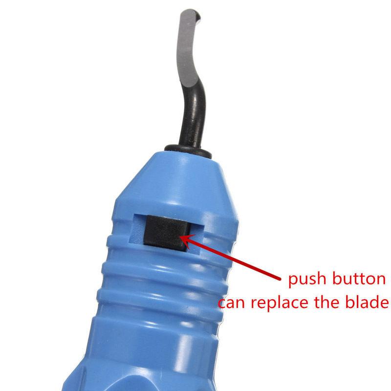 NB1100 Burr Handle With 10 BS1010 Blades Adjustment Deburrer Deburring Tools Kit Remover Cutting Tool