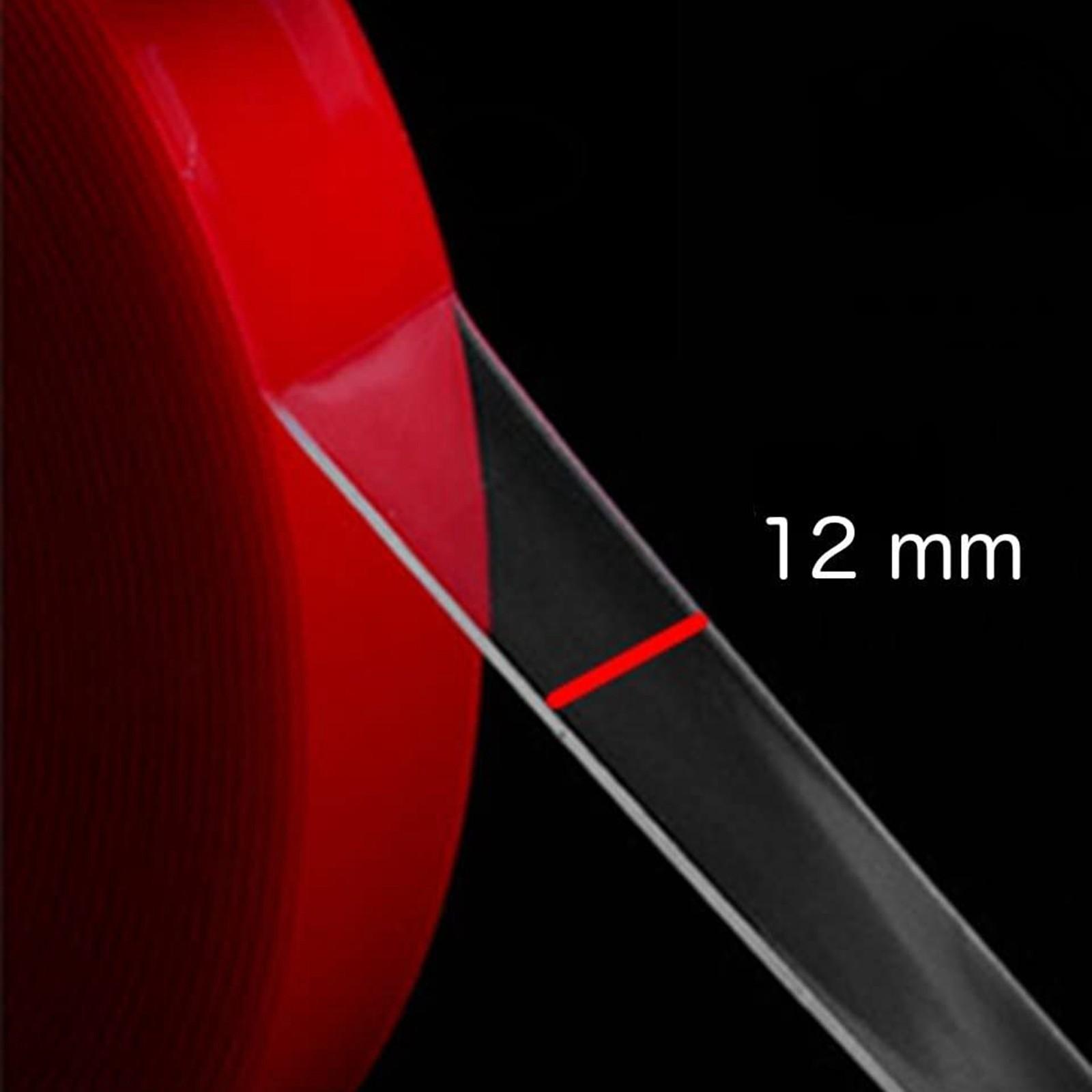 

Двусторонний прозрачный липкий скотч DIY Сильный клей для рукоделия Школа красный