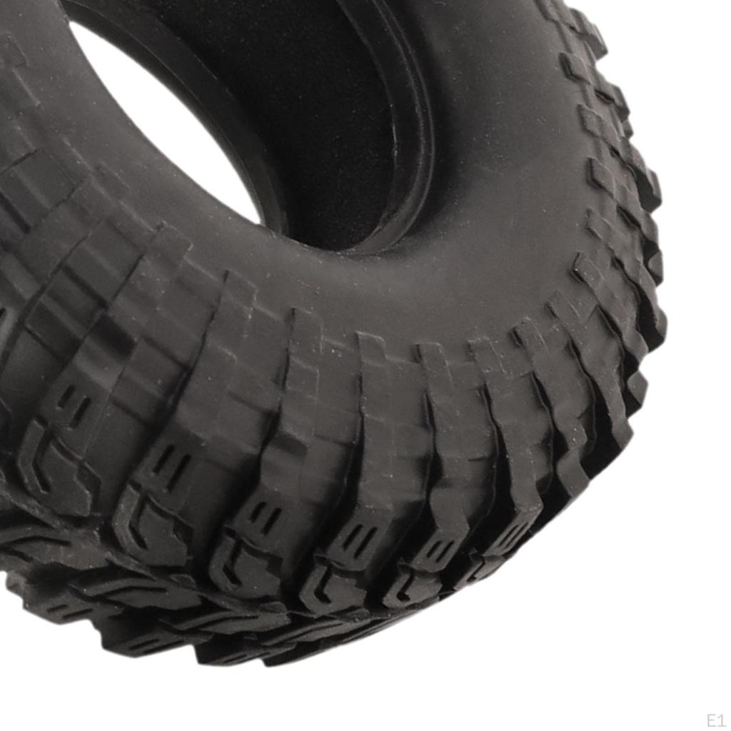 1/10 RC Car Wheel Tire Spare Part Truck Climbing Model Rubber Diameter 115mm Accessory