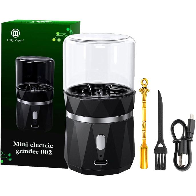 Electric Spice and Herb Grinder, Dry Herb Mini Electric Grinder Compact Herb Grinder with 1.7oz/50ml Herb Jar and Mini Spoon