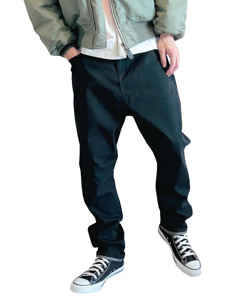 BEATJIVE Sarouel Denim and Relaxed Available in Black and Plus Sizes Suitable for and Sizes Size 9213-6001 Men's Wide-Leg Pants, Tapered, Stylish,