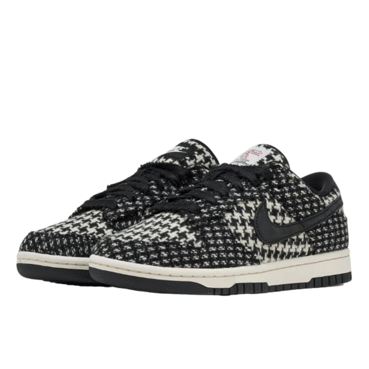 Nike Dunk Low Harris Tweed Biela ČIerna Viacfarebná Eu 36 čIerna-image