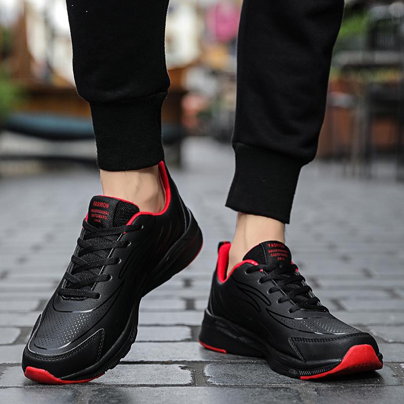 Buty Sportowe Męskie Letnie Nowe Oddychające Buty Męskie Czarne Męskie Buty Codzienne Odporne na Zużycie Antypoślizgowe Męskie Buty do Chodzenia