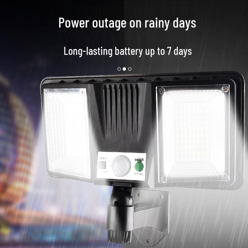 NuFeng Solar Motion Sensor Outdoor Street Light
