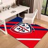 1PC Football Cagliari Design Rug Game Carpet, Floor Mat for Bedroom Living Room Entryway Rug, Home Decor Idea Gift for Christmas birthday