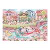 1000-Piece Challenging Plastic Puzzle for Adults – World Famous Paintings Edition with Original Illustrations for Relaxation