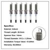 6pcs Set For NISSAN QUEST 2013 3.5L V6 MURANO PATHFINDER TEANA INFINITI Q50 M35 2008 22448JA10C Ignition Coil Spark Plug Kit