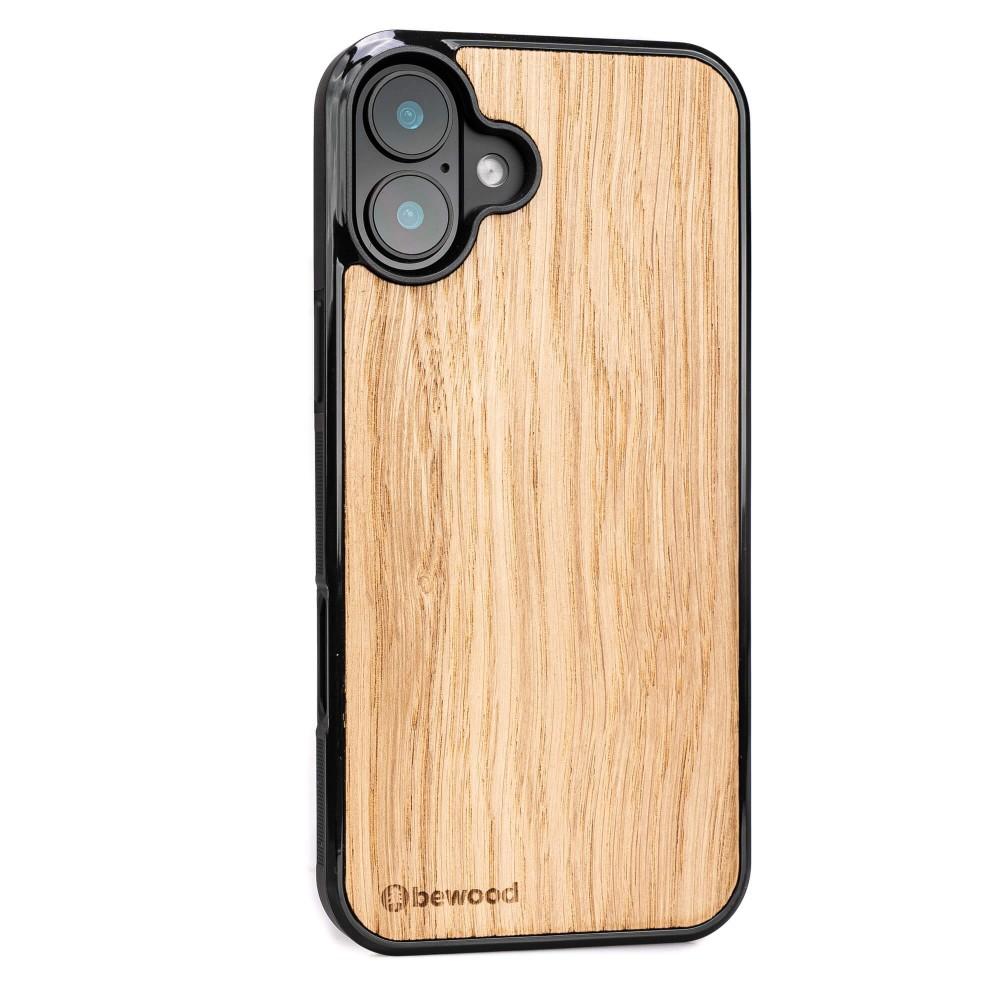 Bewood Wooden Case for iPhone 16 Plus OAK