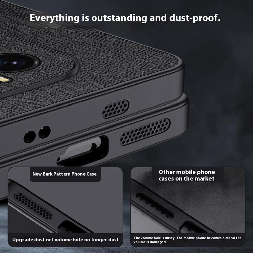 For Honor GT Pro Case Wood Texture PU Leather Coated PC TPU Phone Cover