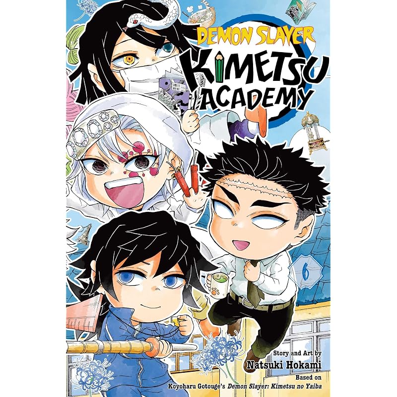 Ergode india books Demon Slayer Kimetsu Academy V06 Tanjiro En De Rest Van De Demon Slayer
