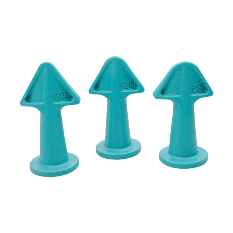 3Pcs Caulking Nozzle Applicator Finishing Tool Spatula Plastic Shovel Tile Brick Joint Floor Silicone Remover Grout