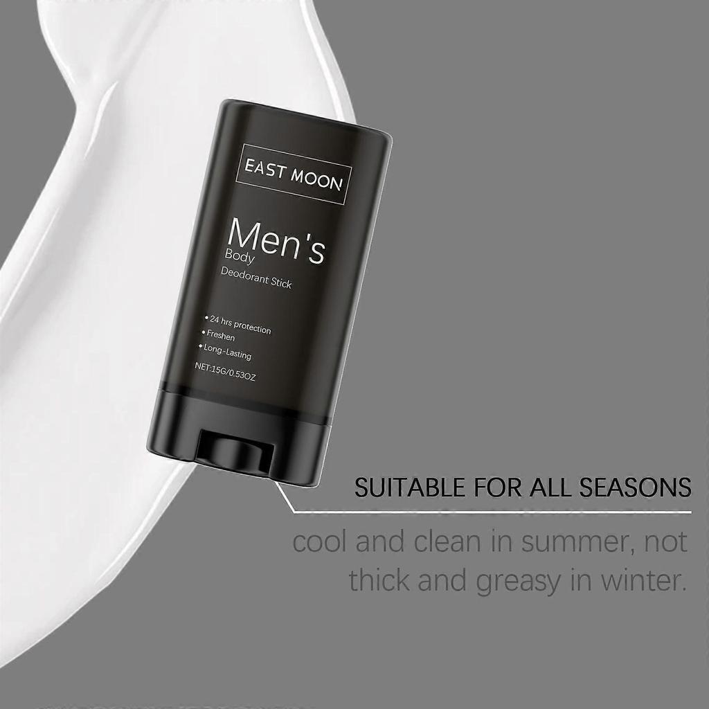 Limited time!!East Moon Men's Deodorant Stick - Gentle Cleansing And Moisturizing, Keeps Body Skin Fresh And Scented, Daily Care Stick