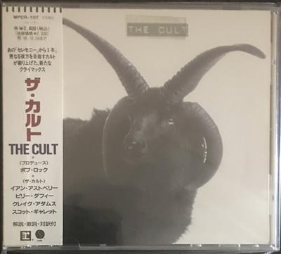 CD CULT - Cult WPCR107 WEA 1994 Japan Rock Used