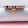 2/1 PCS INS Cartoon Bear Dust Plug Pendant Universal Decorative Accessory For Android iPhone And Headphone Charging Ports
