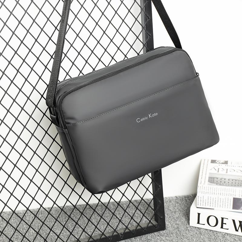 Business Men's Shoulder Bag Waterproof Commuter Crossbody Bag Large Capacity Messenger Bag