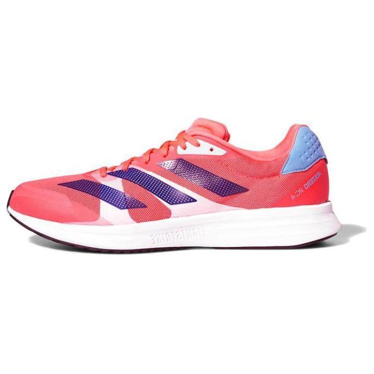 Adidas Adizero RC 4 Unisex Running Shoes Low-Cut Breathable Mesh Cushioned Durable Casual Training Sneakers H01120