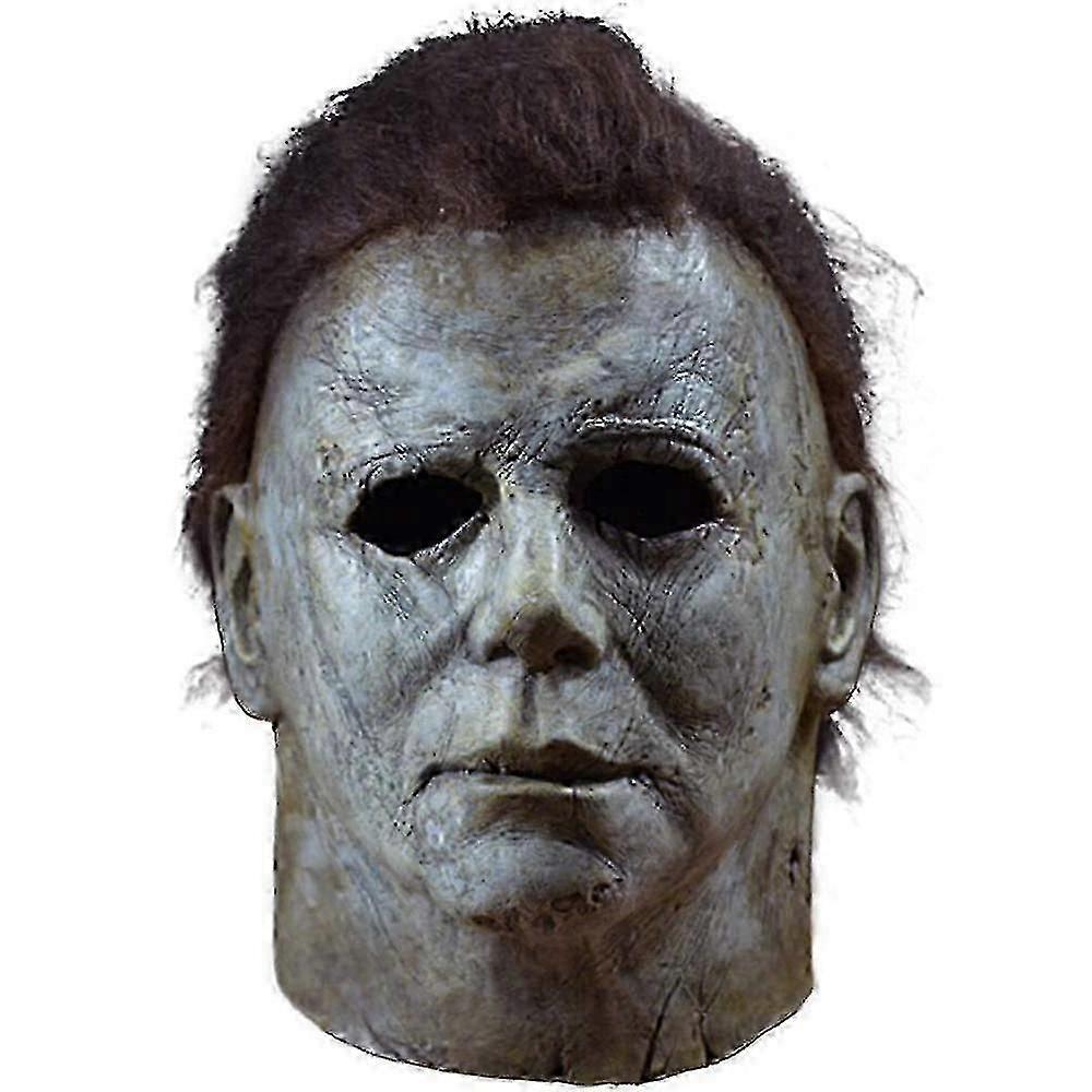 Deluxe Halloween Michael Myers Horror Latex Mask - Perfect for Carnival Party Fancy Dress Prop_qlsg