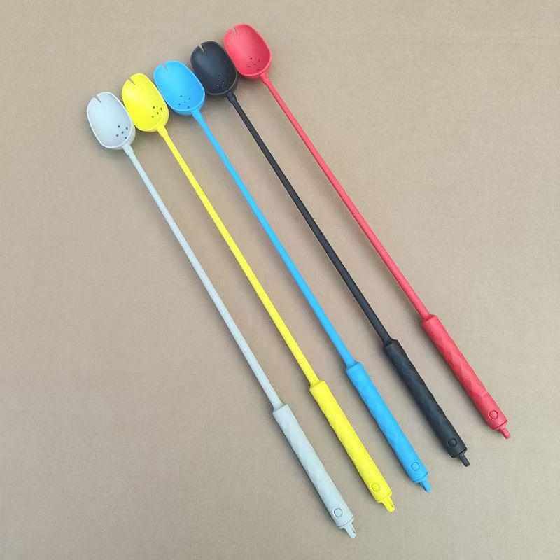 80cm Carbon Floating Ice Blue Super Hard Baiting Spoon - Lightweight Parabolic Long Cast Fishing Device