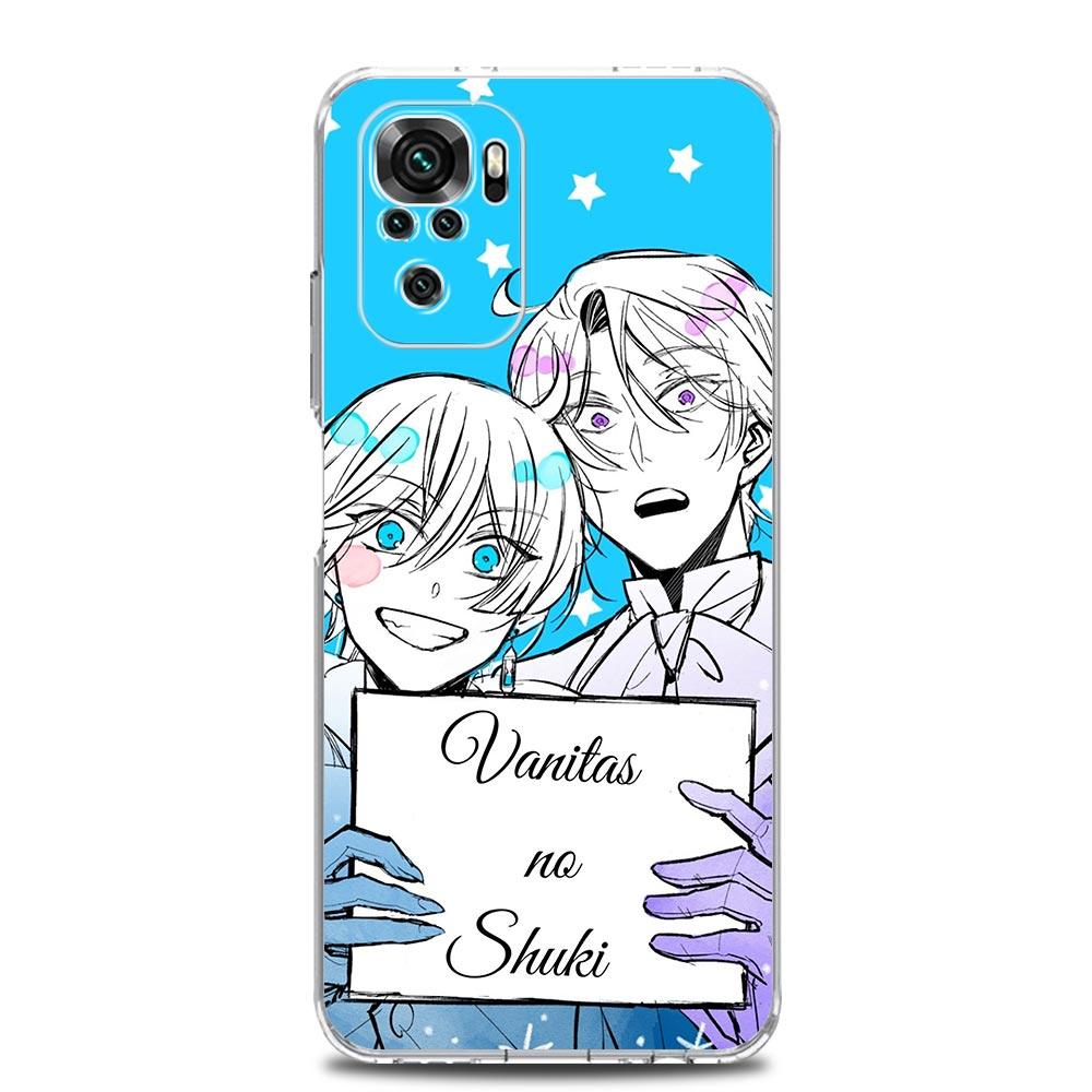Anime The Case Study of Vanitas Phone Case For Xiaomi Redmi Note 11 9S 9 8 10 Pro 7 8T 9C 9A 8A K40 Pro 11T 5G Soft Clear Cover