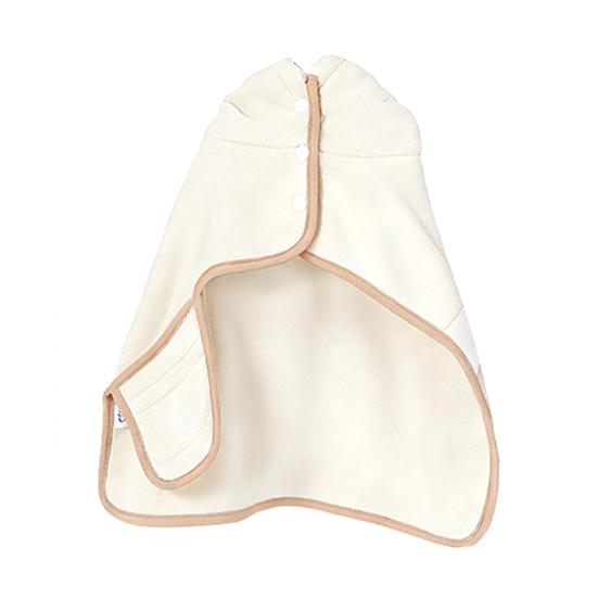 Pet Bath Wrap Super Absorbent Dog Towel with Bunny Ears Fast Drying Hooded Pet Robe for Dogs Cats Bath After Shower Grooming