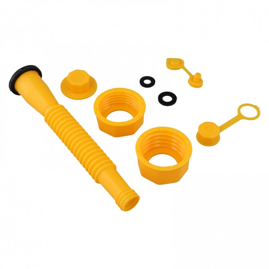 Complete Gas Can Spout Replacement Kit Designed to Fit Various Models and Use