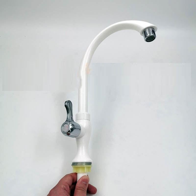 New 1pcs New Kitchen Plastic Water-saving Faucet Filter Cleaning Tap Clod Water