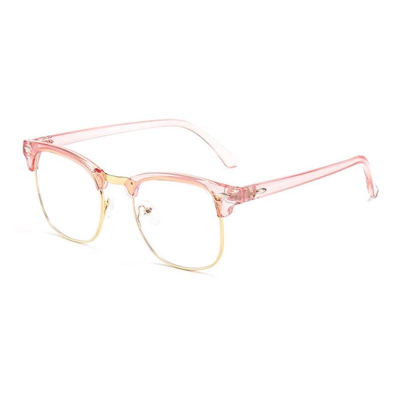 Men Retro Anti Blue Light Computer Glasses For Reading Gaming And Work With Stylish Frame