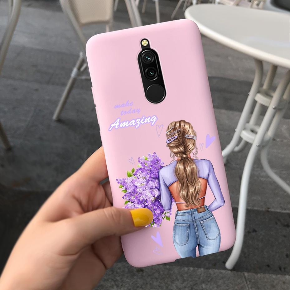 For Xiaomi Redmi 8 Case Redmi 8A Pro Fashion Pattern Jelly Silicone Phone Cases For Redmi8 8 A Pro Soft TPU Back Cover