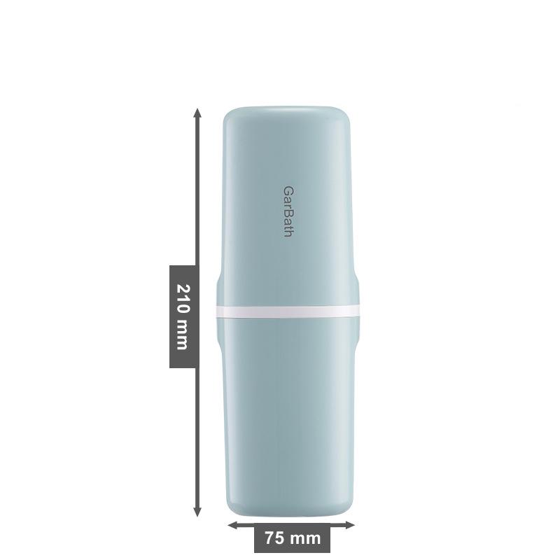 Travel Wash Cup Portable Mouthwash Cup Transparent Brushing Cup Tooth Tank Set Washing Toothbrush Toothpaste Toothbrush Box