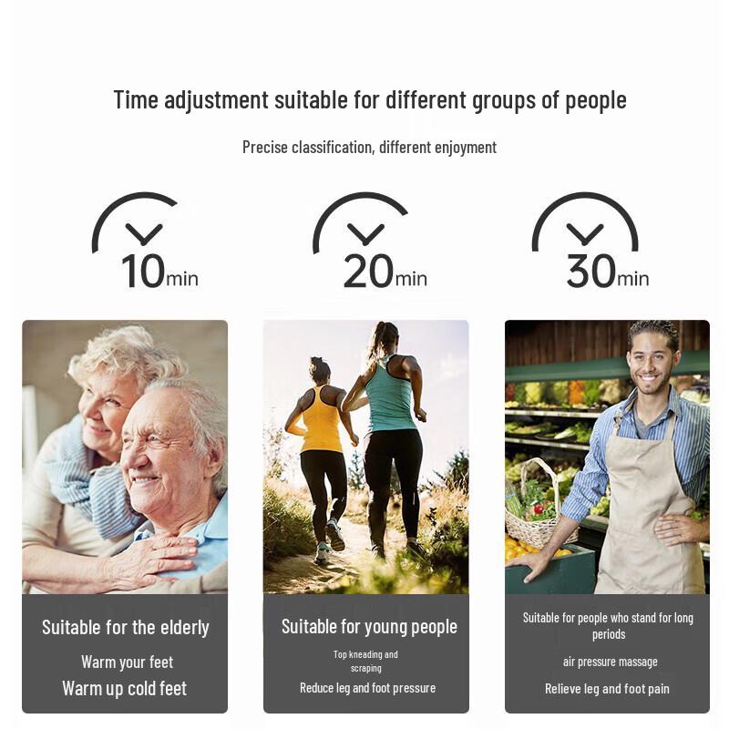 Desleep Foot Massager with Heat and UV Sterilization CN Plug (adapter Included)