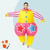 Funny Cartoon Clown Inflatable Costume for Halloween Party Performance