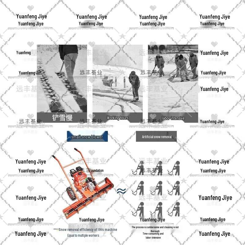 Self-Propelled Road Snow Sweeper