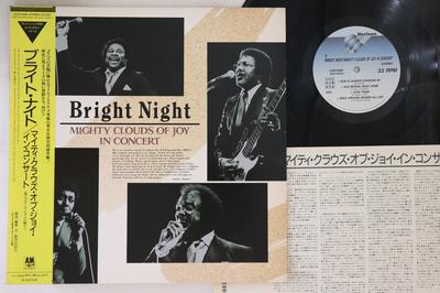 LP Record MIGHTY CLOUDS OF JOY  Bright Night  The Mighty Clouds Of C25Y3188PROMO HORIZON 1987 Japan Obi SoulFunk Used