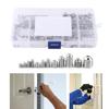 240pcs Convenient Set of Screws Allen Head Screws set Hex Socket Head Screws Grub Screw Set nternal Hex Drive Cup-Point