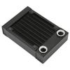 Aluminum Heat Exchanger 8 Pipes G1 4 Thread 80mm Water Cooling System with Screws for Engraving Machine Printer