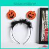 Halloween Bat Spider Party Headband With Handcrafted Felt Elements For Children Holiday Dress Up