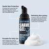 Men Shaving Mousse Foam For Hydrated Sensitive Skin Soothing Post-Shave Discomfort Quick Soften Hair Roots Smooth Shaving Cream