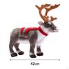 Weihnachten Rentier Plüsch Elch Figuren Niedlichen Tier Dekorationen Puppe Spielzeug für Hause