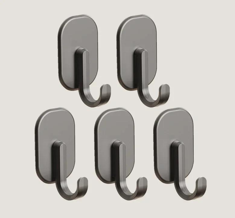 Non Perforated Refrigerator Magnetic Hook, Household Door Rear Hook, Multifunctional Thickened Strong Suction, Reusable Suction
