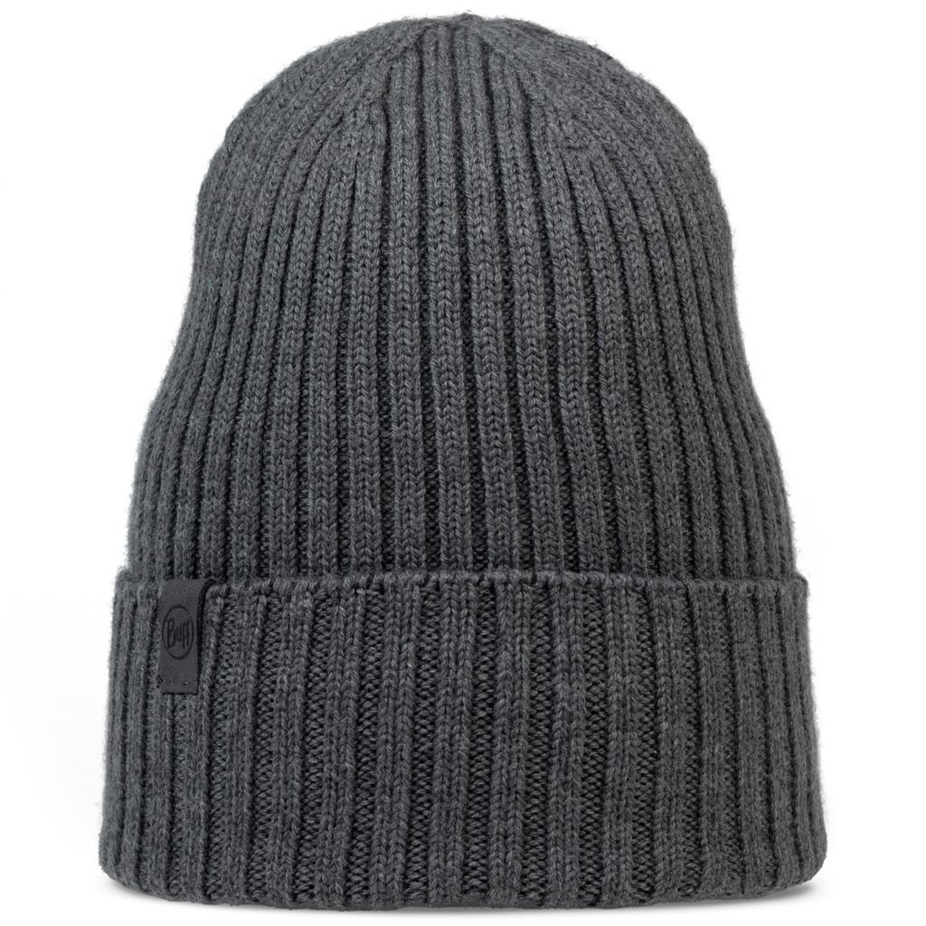 BUFF Knitted Norval Hat Beanie, Womens Grey Cap