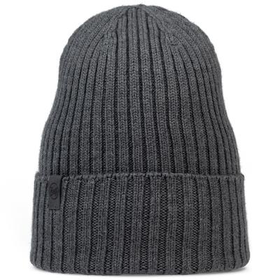 BUFF Knitted Norval Hat Beanie, Womens Grey Cap