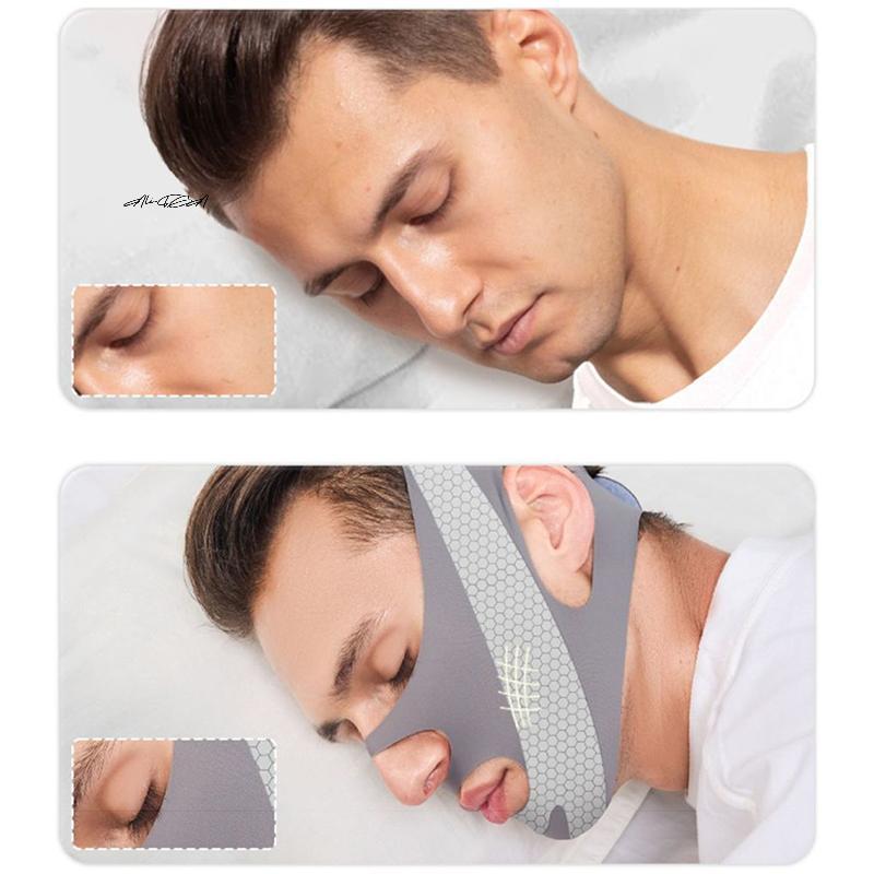 Men's Double Chin Slimming Face Mask Facial Thin Bandage Skin Care Belt Shape Lifting Reducer for Face Thinning