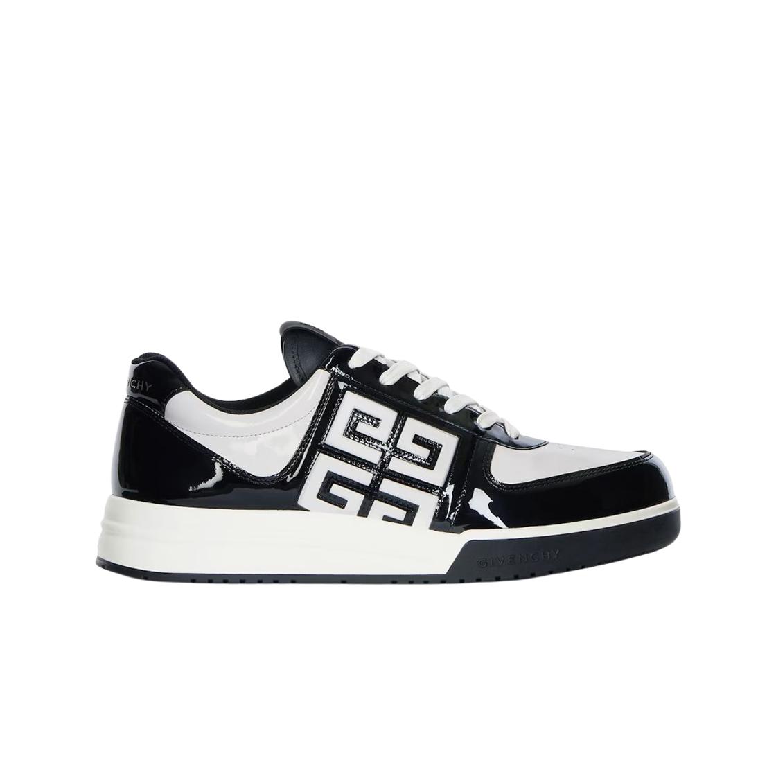 

(w) Givenchy G4 Sneakers In Patent Leather Black White EU 35W