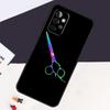 Hair Stylist Scissors Brush Switch Case For Samsung Galaxy A13 A35 A15 A55 A53 A33 A36 A56 A26 A16 A22 A32 A52 A54 A34 A05 A06
