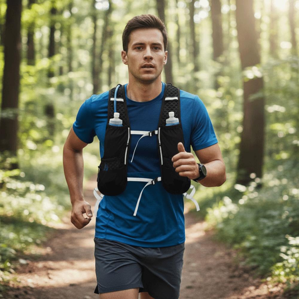 Breathable Running Vest Pack Waterproof Outdoor Running Vest Running Hydration Vest Bag  Climbing